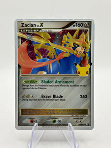 Pokemon TCG 25th Celebrations - Zacian Lv. X SWSH135 Black Star Promo NM