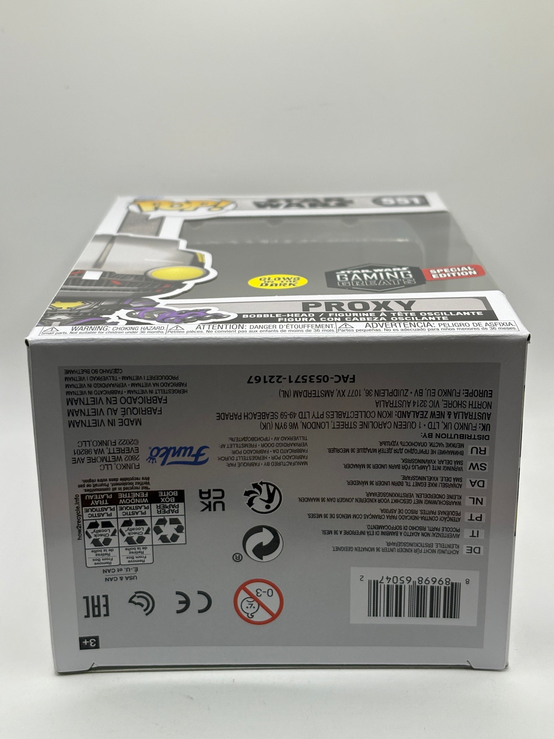 Funko POP! Star Wars #551 Proxy Glow Special Edition Gaming Greats FRENLY BRICKS - Open 7 Days