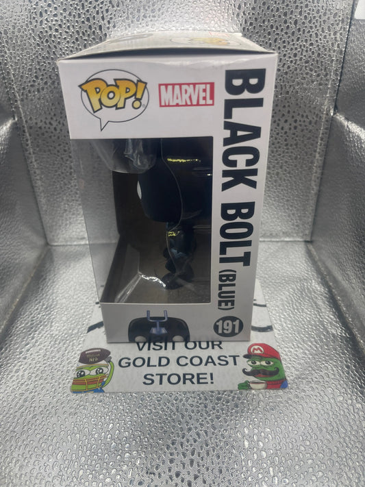Funko POP! Marvel #191 Black Bolt (Blue) FRENLY BRICKS - Open 7 Days