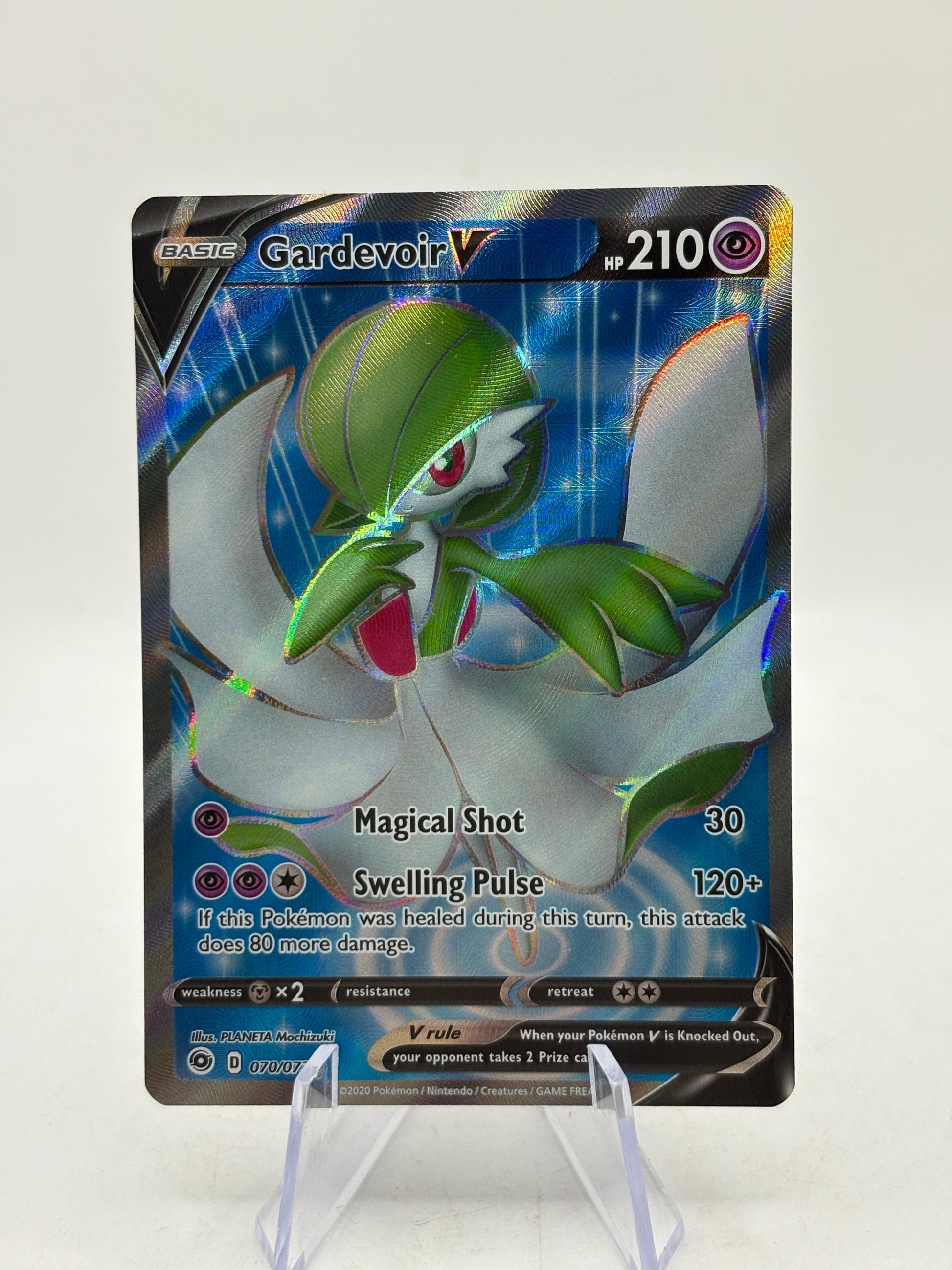 Pokemon TCG SWSH Champions Path - Gardevoir V 070/073 Full Art LP FRENLY BRICKS - Open 7 Days