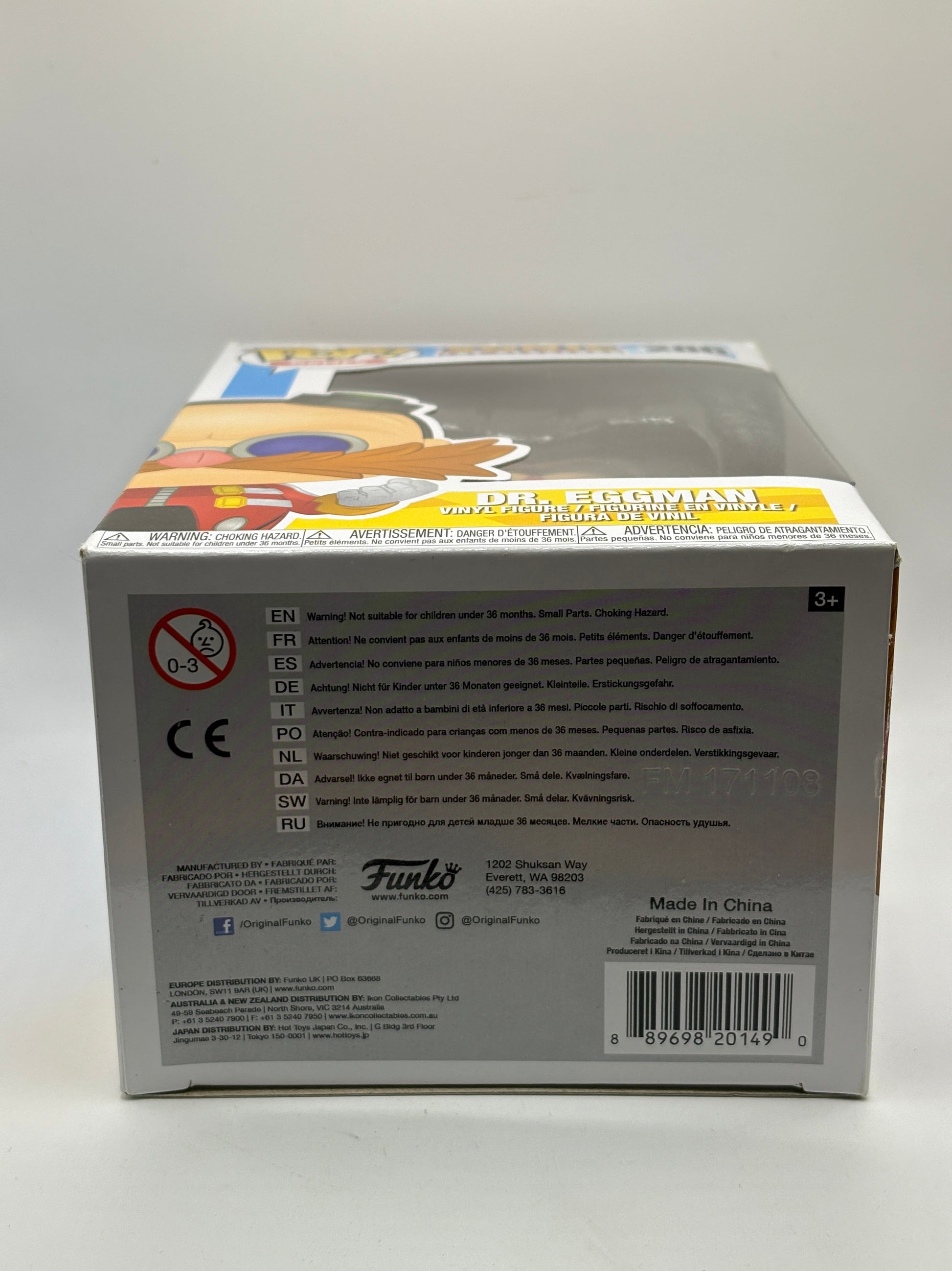 Funko POP! Games Sonic The Hedgehog #286 Dr. Eggman Vinyl Figure FRENLY BRICKS - Open 7 Days