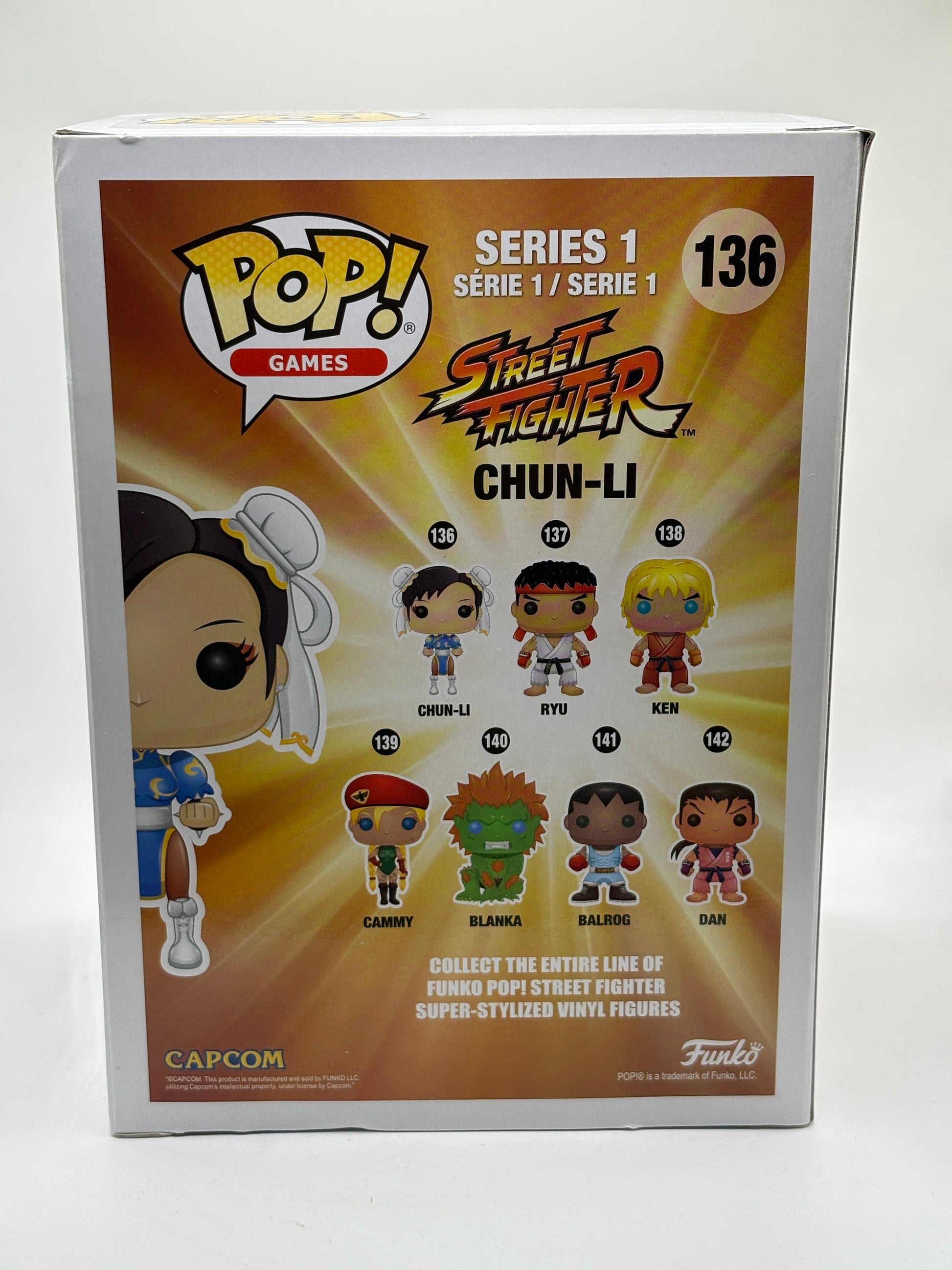 Funko POP! Games Street Fighter #136 Chun-Li Vinyl Figure FRENLY BRICKS - Open 7 Days