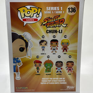 Funko POP! Games Street Fighter #136 Chun-Li Vinyl Figure FRENLY BRICKS - Open 7 Days