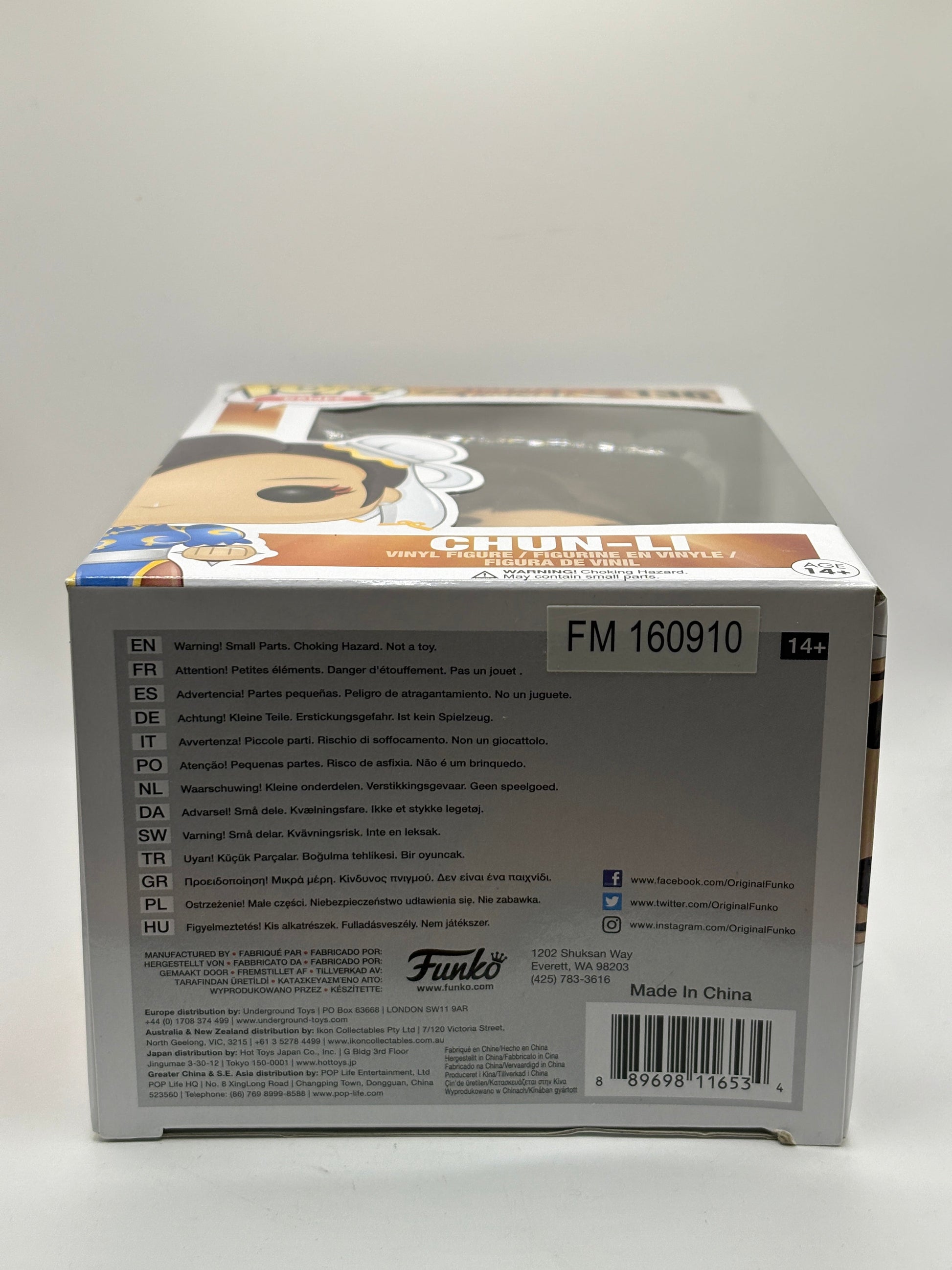 Funko POP! Games Street Fighter #136 Chun-Li Vinyl Figure FRENLY BRICKS - Open 7 Days