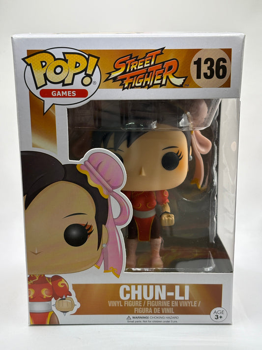 Funko POP! Games Street Fighter #136 Chun-Li Vinyl Figure FRENLY BRICKS - Open 7 Days