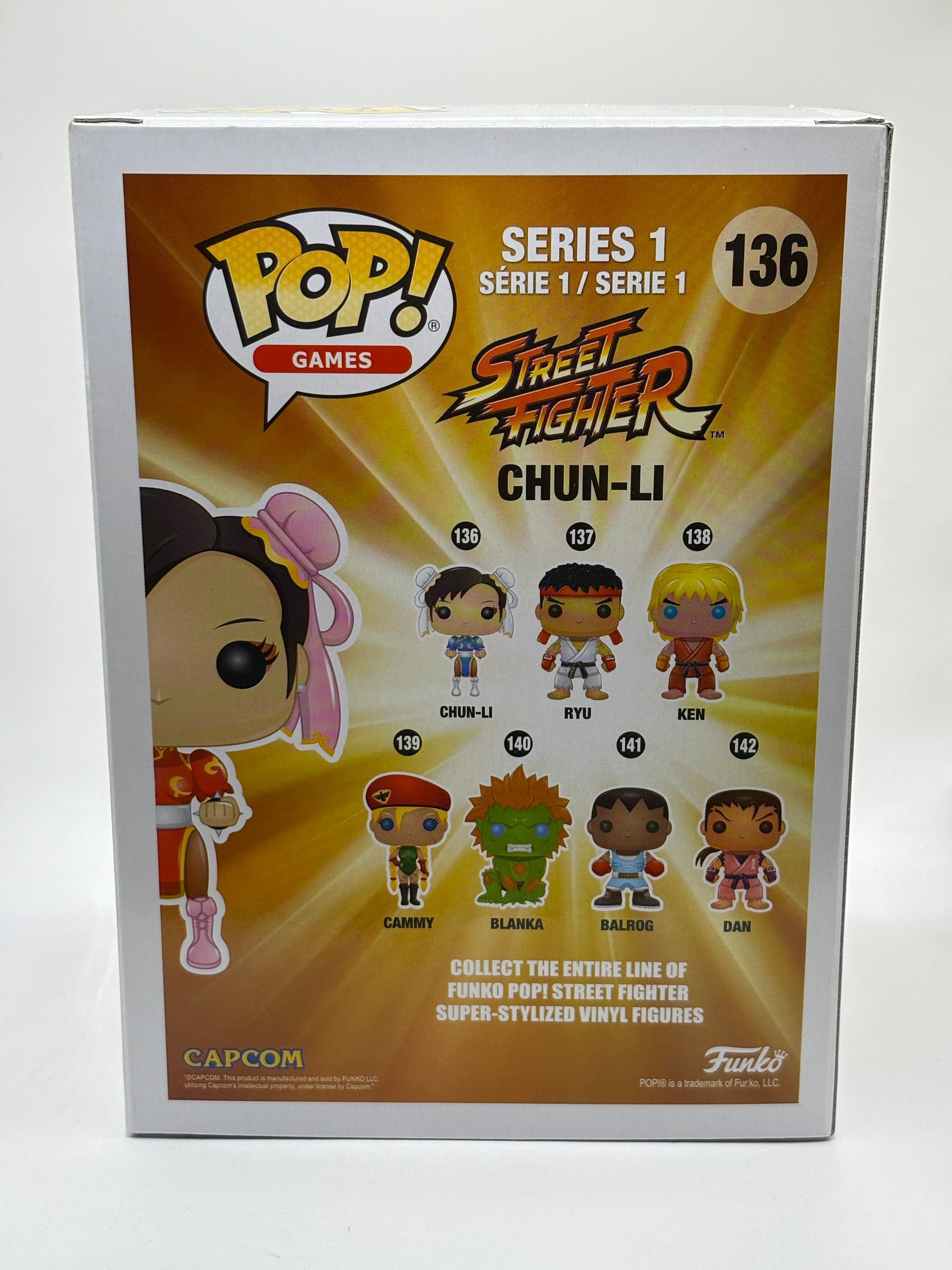 Funko POP! Games Street Fighter #136 Chun-Li Vinyl Figure FRENLY BRICKS - Open 7 Days
