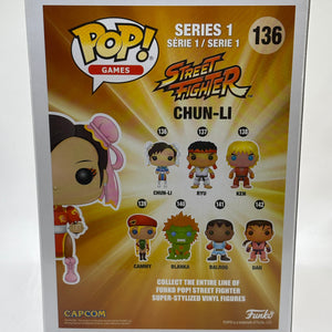 Funko POP! Games Street Fighter #136 Chun-Li Vinyl Figure FRENLY BRICKS - Open 7 Days