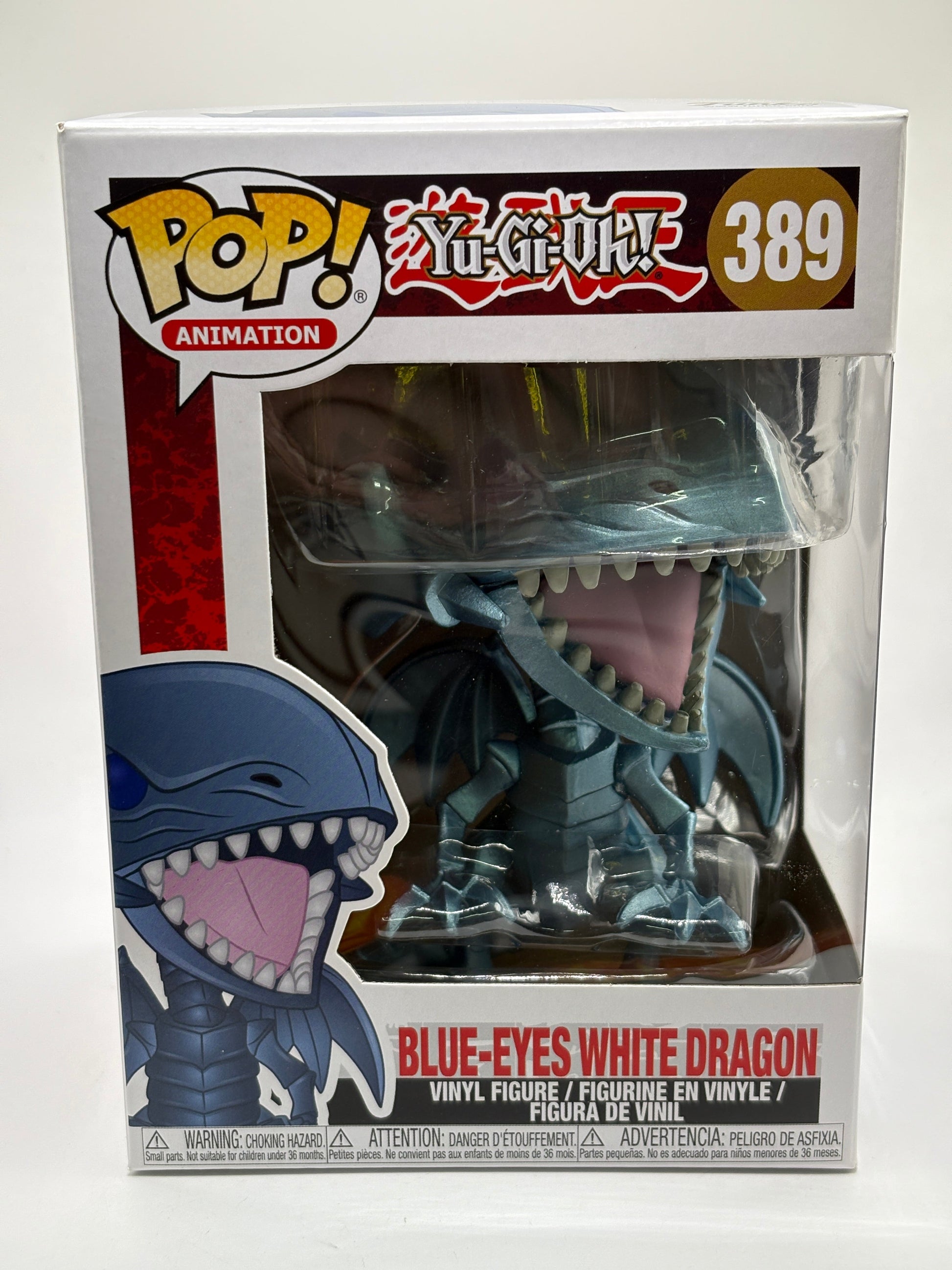Funko POP! Animation Yu-Gi-Oh! #389 Blue-Eyes White Dragon Vinyl Figure FRENLY BRICKS - Open 7 Days