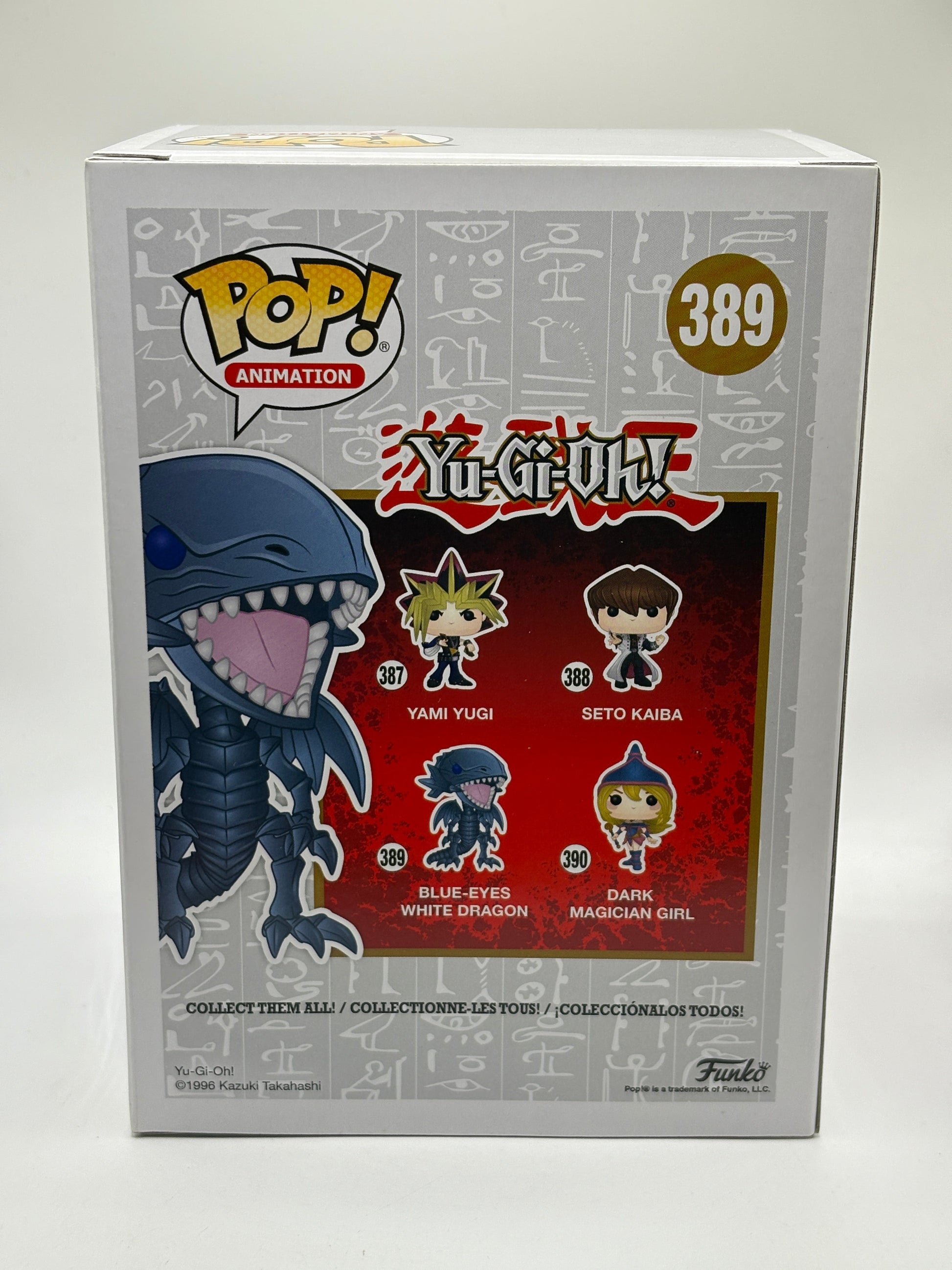 Funko POP! Animation Yu-Gi-Oh! #389 Blue-Eyes White Dragon Vinyl Figure FRENLY BRICKS - Open 7 Days