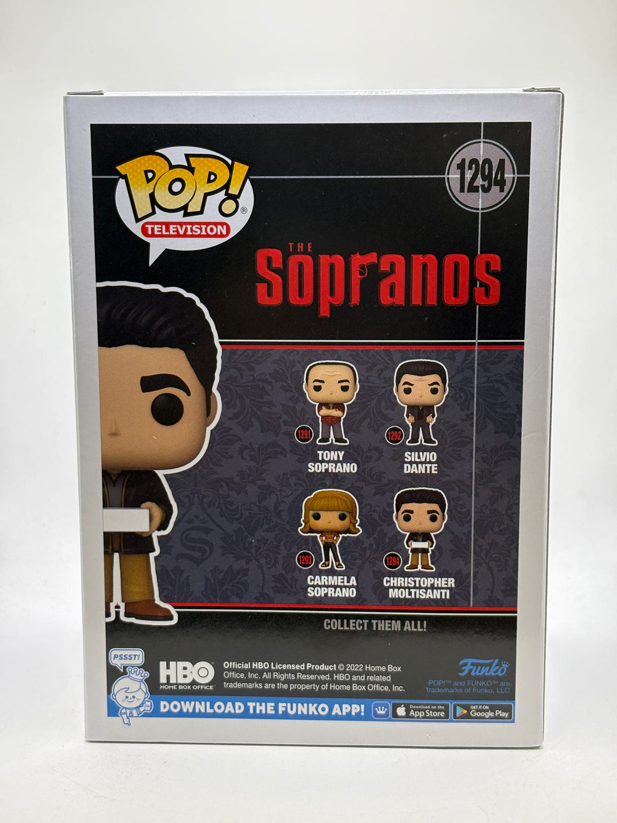 Funko POP! Television The Sopranos #1294 Christopher Moltisanti Vinyl Figure, photo 3 image 3