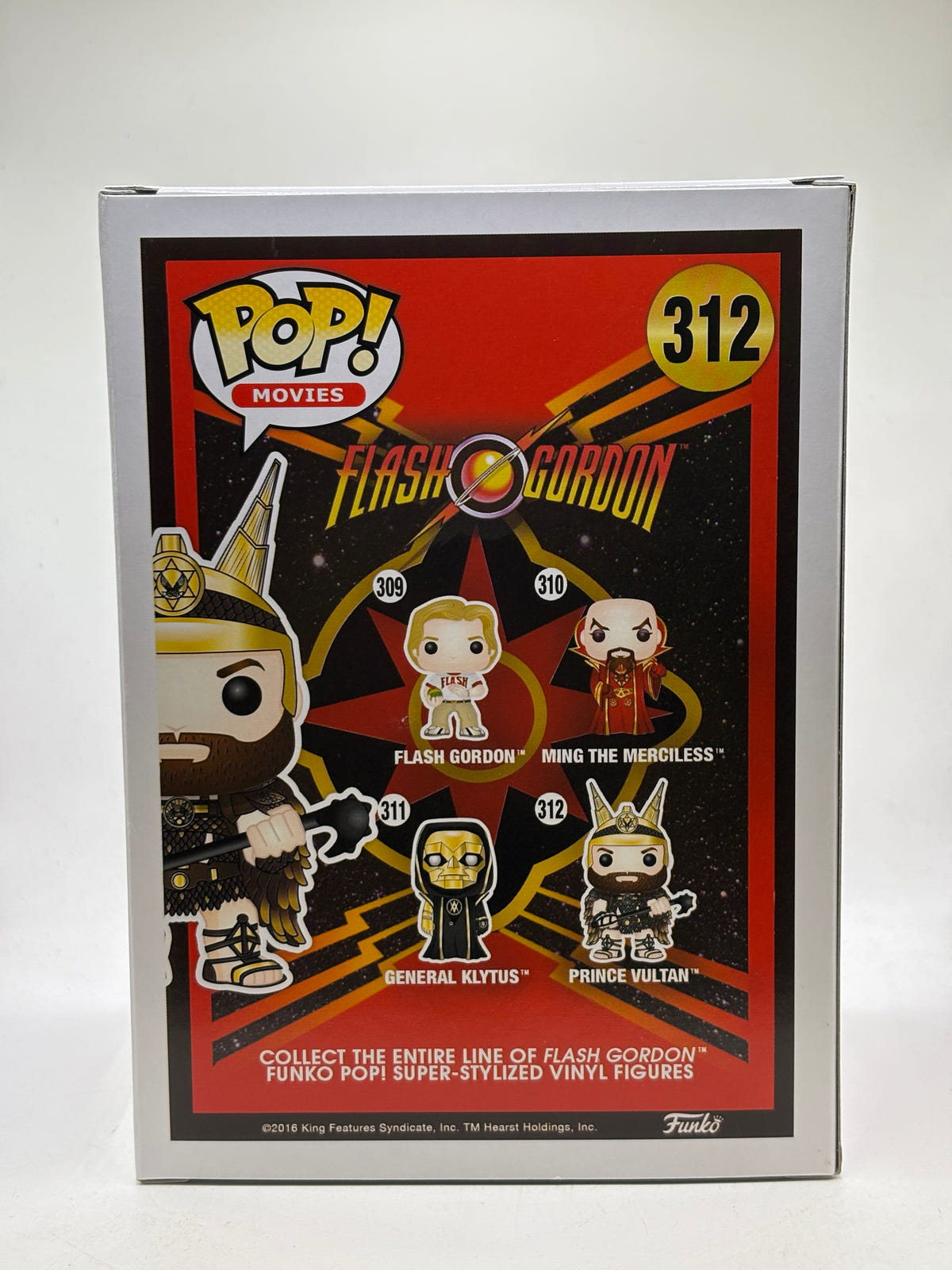 Funko POP! Movies Flash Gordon #312 Prince Vultan Vinyl Figure, photo 3 image 3