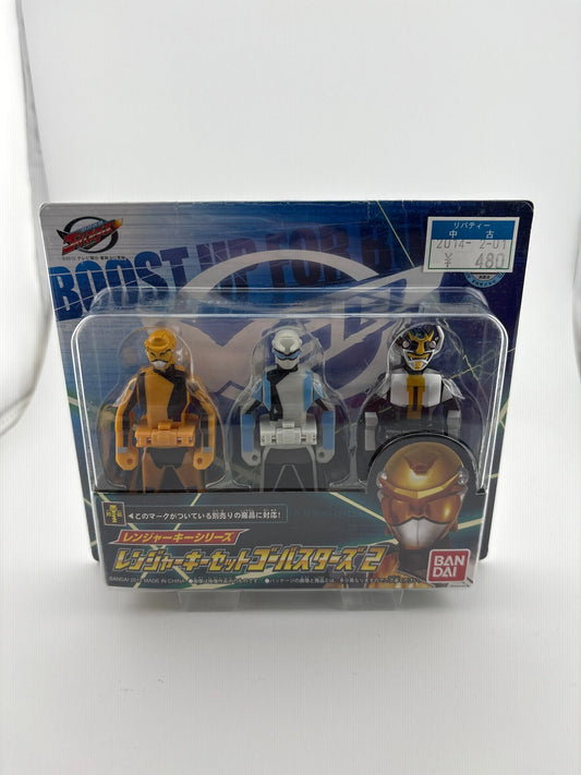 Power Ranger Kaizoku Sentai Gokaiger Ranger Key Set Go Busters 2 Bandai Japan FRENLY BRICKS - Open 7 Days