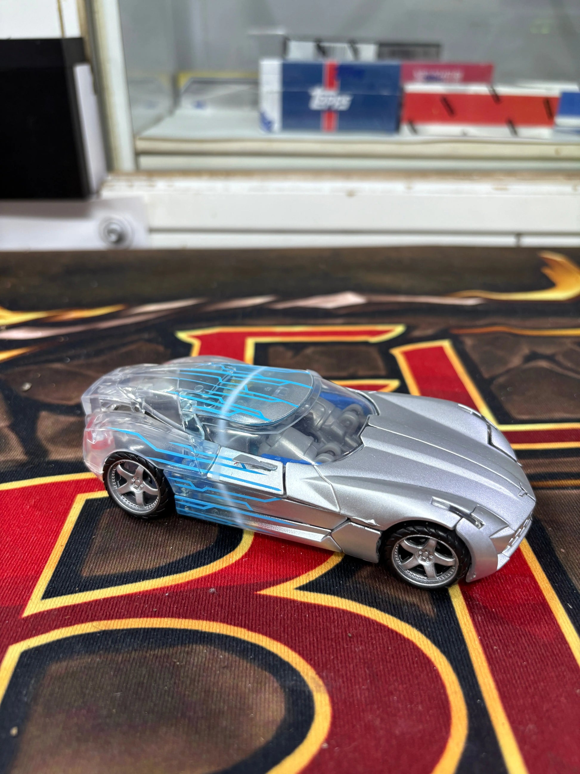 Takara Tomy Transformers Mission Earth SIDESWIPE Toysrus exclusive LTD Edition FRENLY BRICKS - Open 7 Days