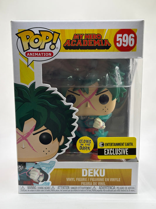 Funko POP! Animation My Hero Academia #596 Deku Glow Entertainment Earth Exclusive FRENLY BRICKS - Open 7 Days