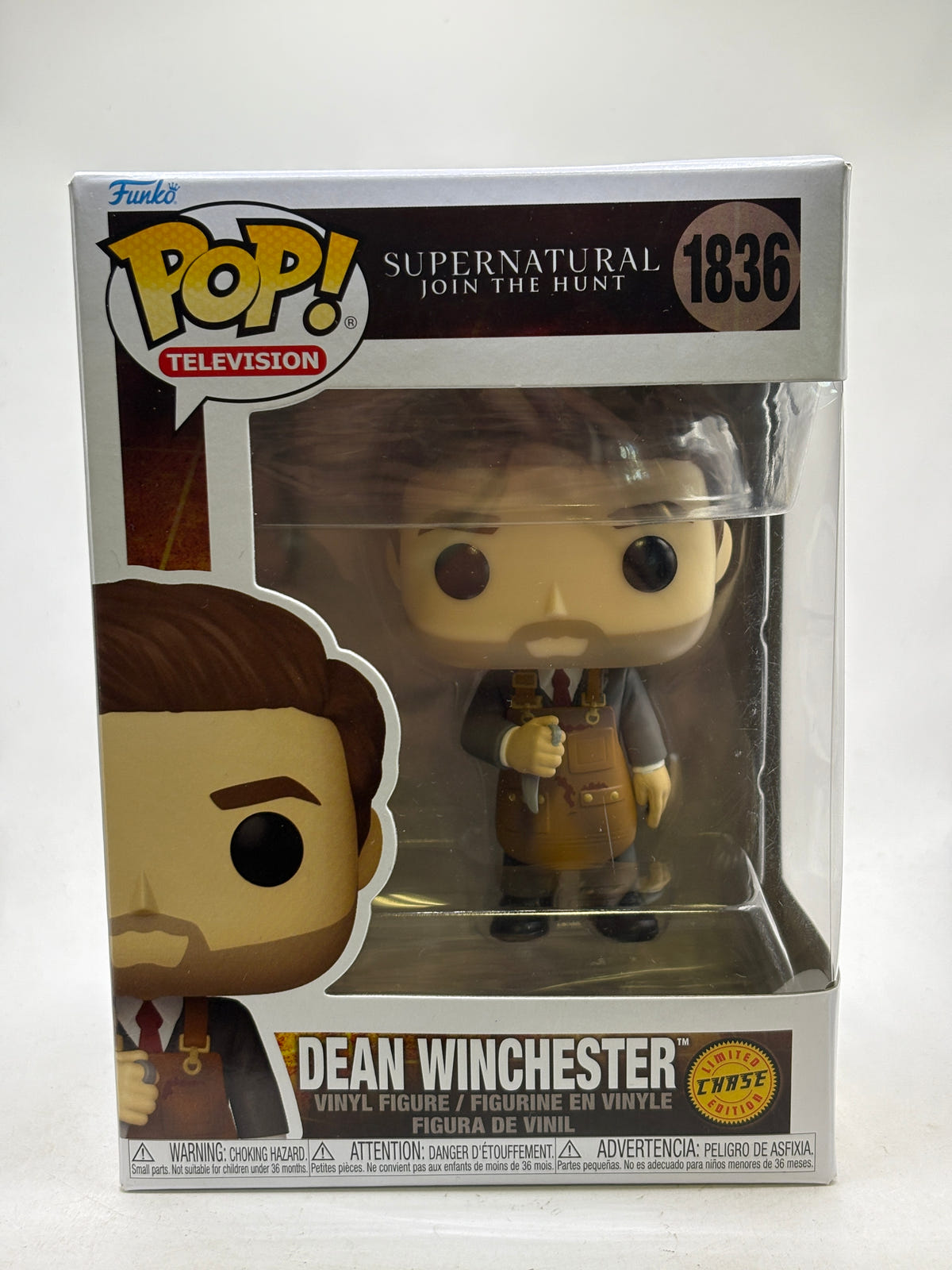 Funko POP! Television Supernatural #1836 Dean Winchester Limited Chase image 1