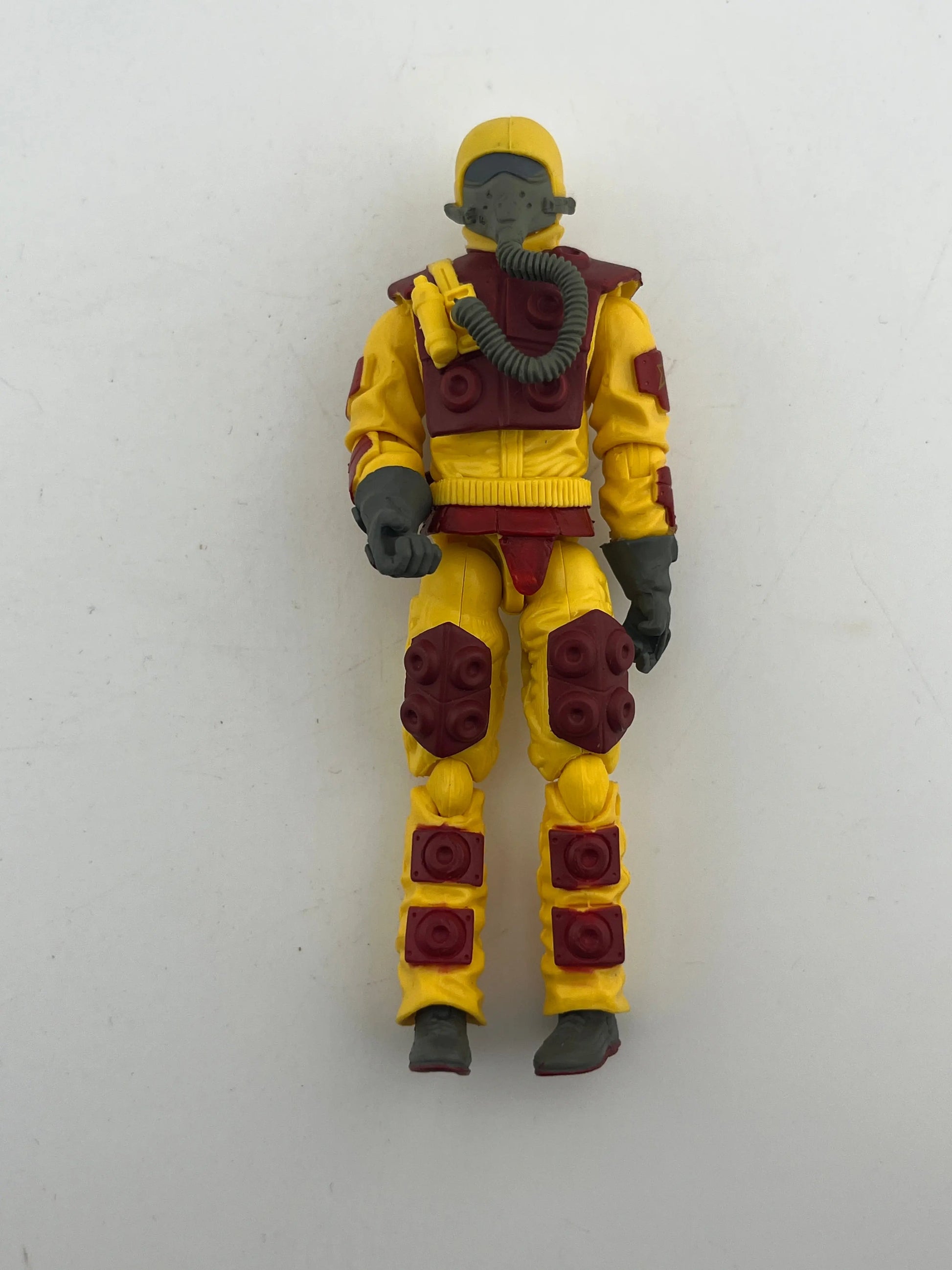 4" GI Joe Action Figure Pursuit of Cobra Blowtorch Flamethrower & Weapons Stand FRENLY BRICKS - Open 7 Days