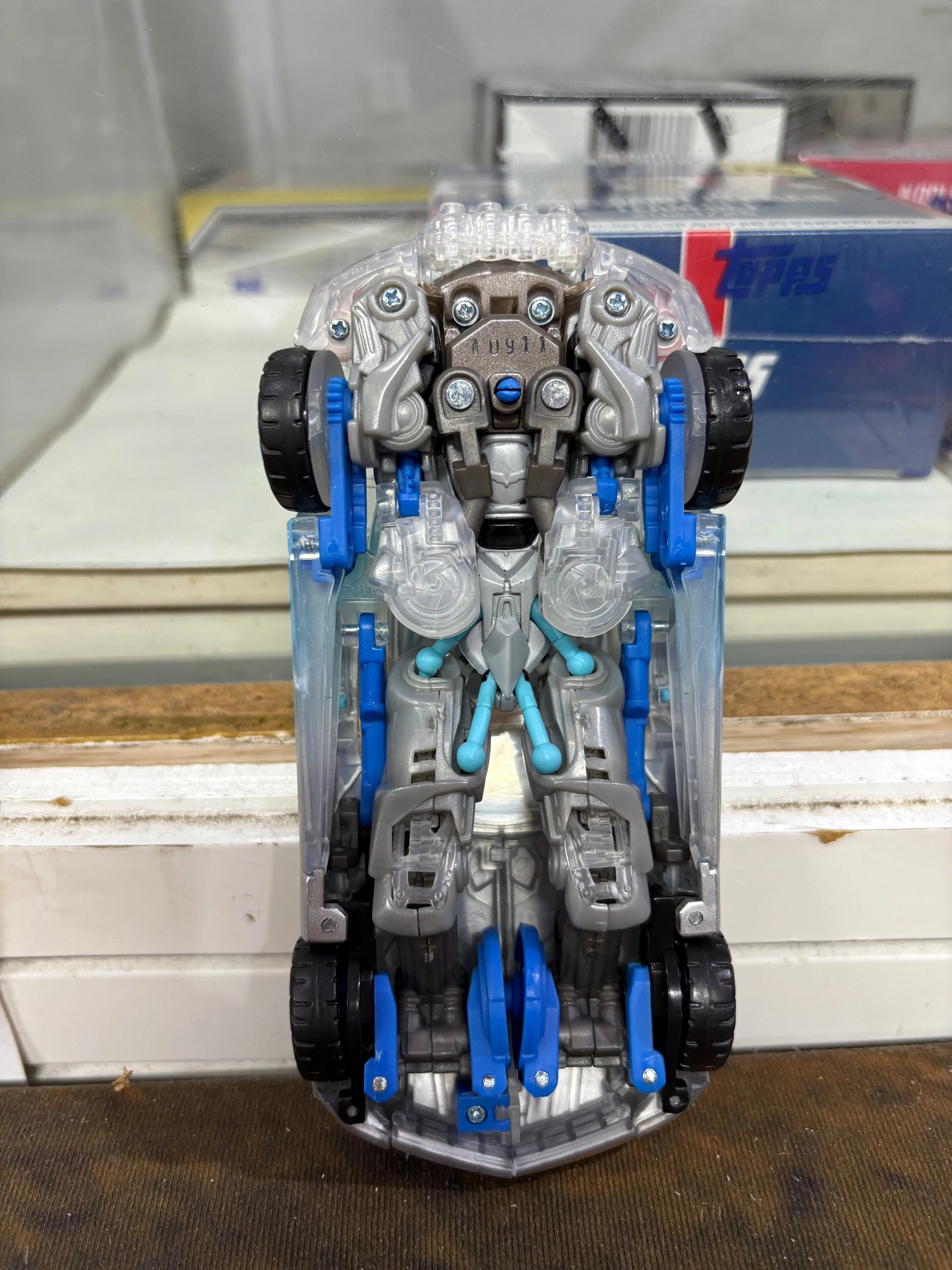 Takara Tomy Transformers Mission Earth SIDESWIPE Toysrus exclusive LTD Edition FRENLY BRICKS - Open 7 Days