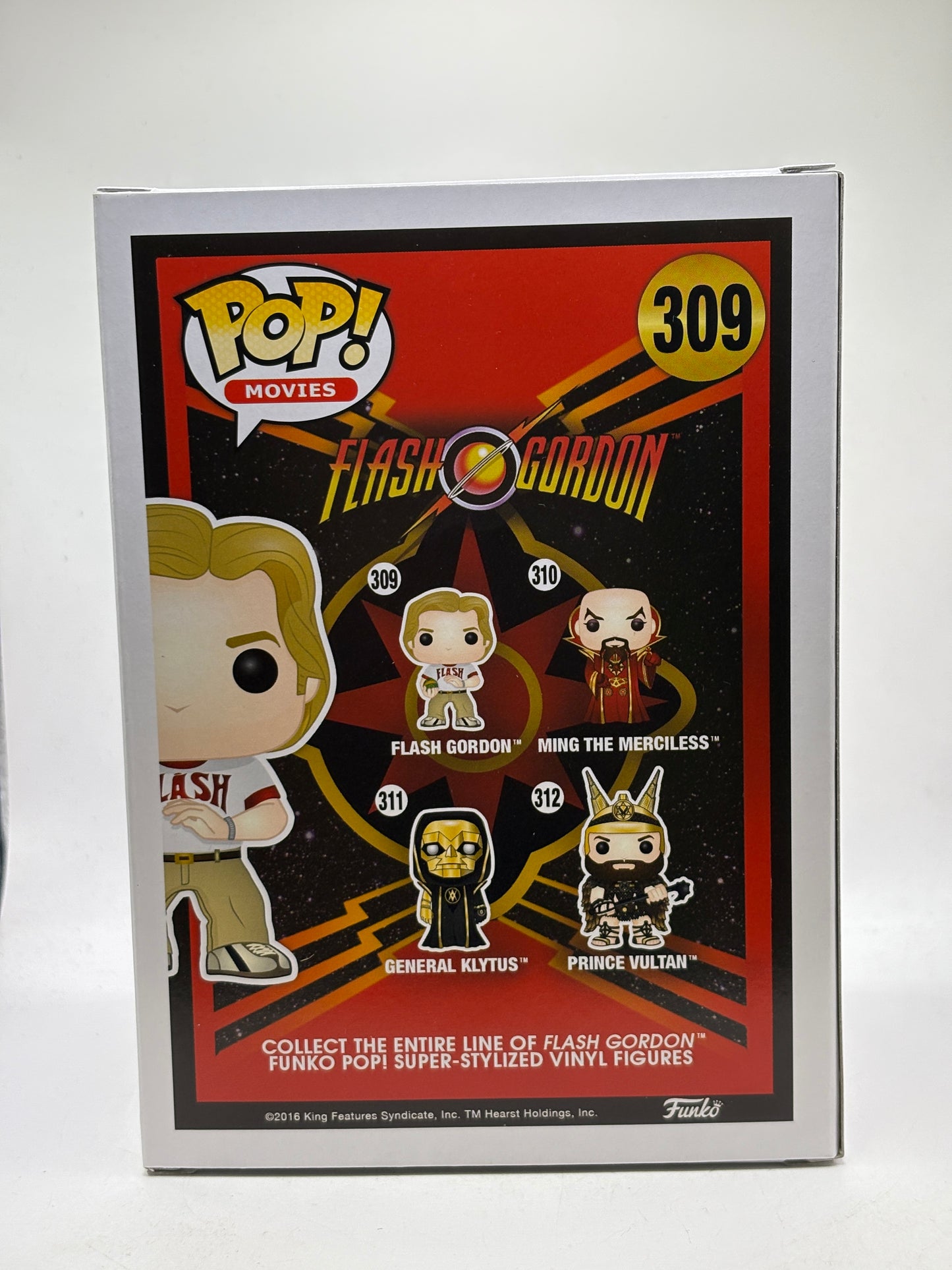 Funko POP! Movies Flash Gordon #309 Flash Gordon Vinyl Figure