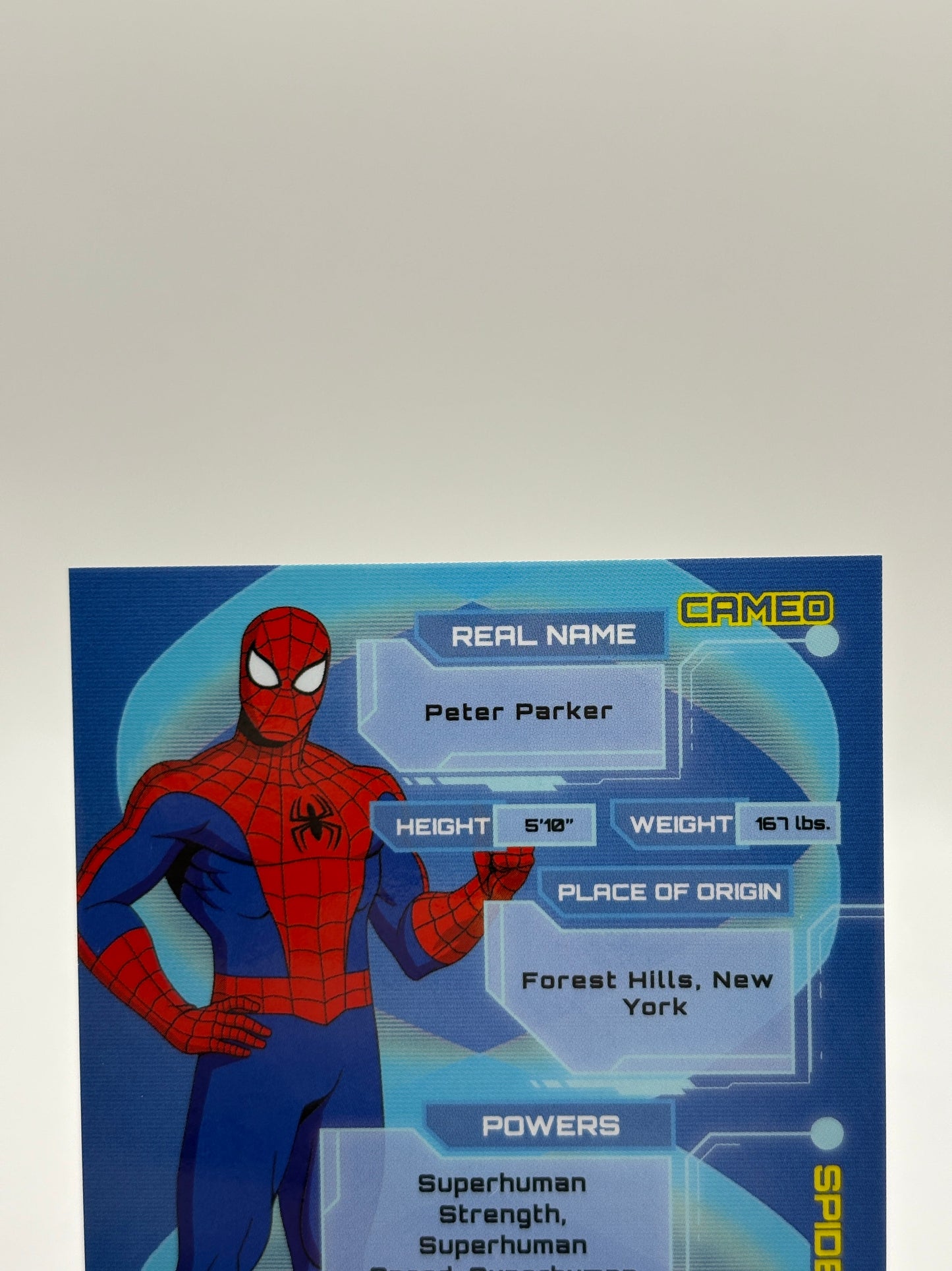 Spider-Man- 2025 Topps Finest X-Men '97 #52- GOLD 35/50 FRENLY BRICKS - Open 7 Days