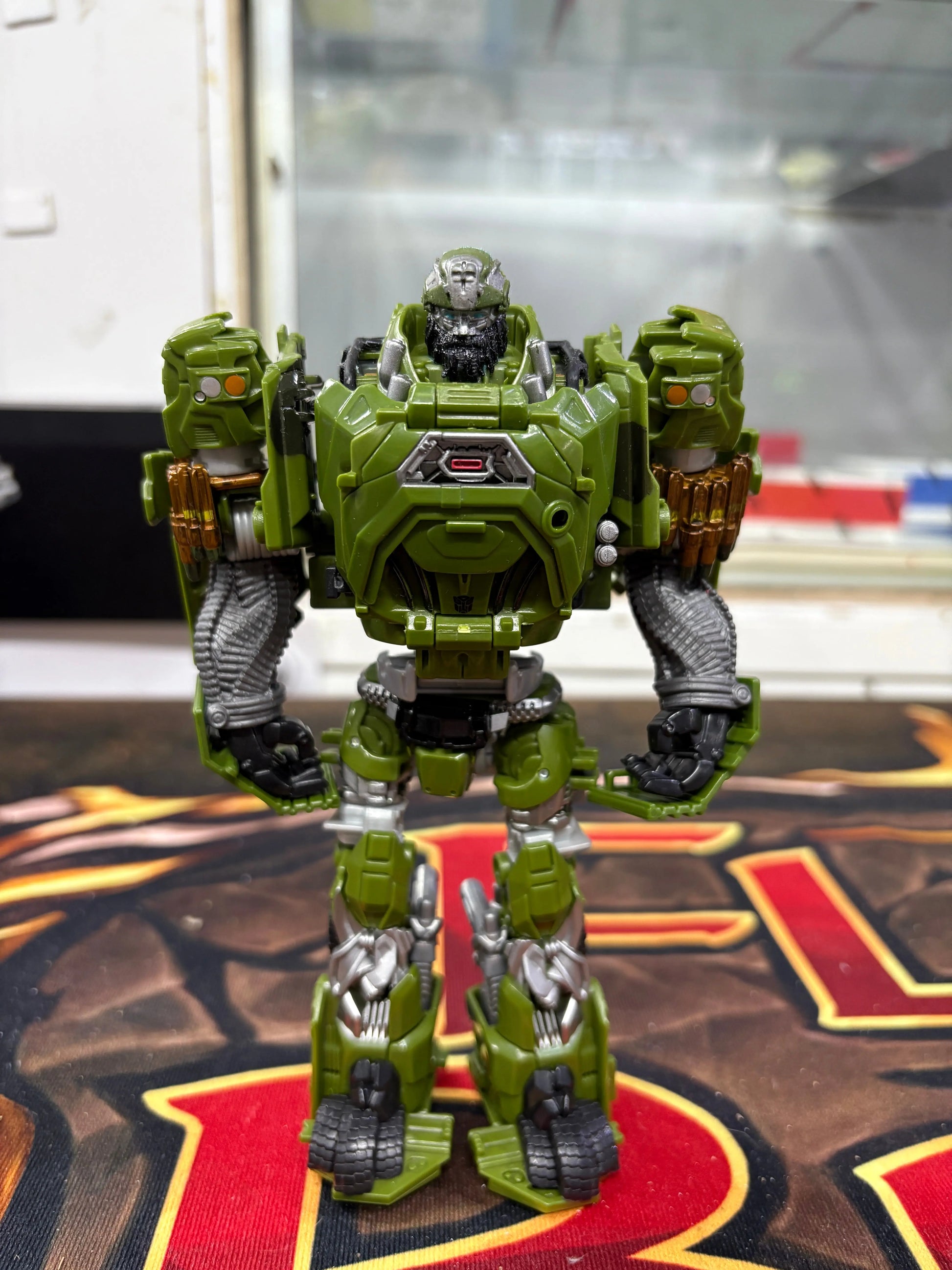 Takara Tomy Transformers Movie Advanced Series HOUND Army Camo Ver. Limited FRENLY BRICKS - Open 7 Days