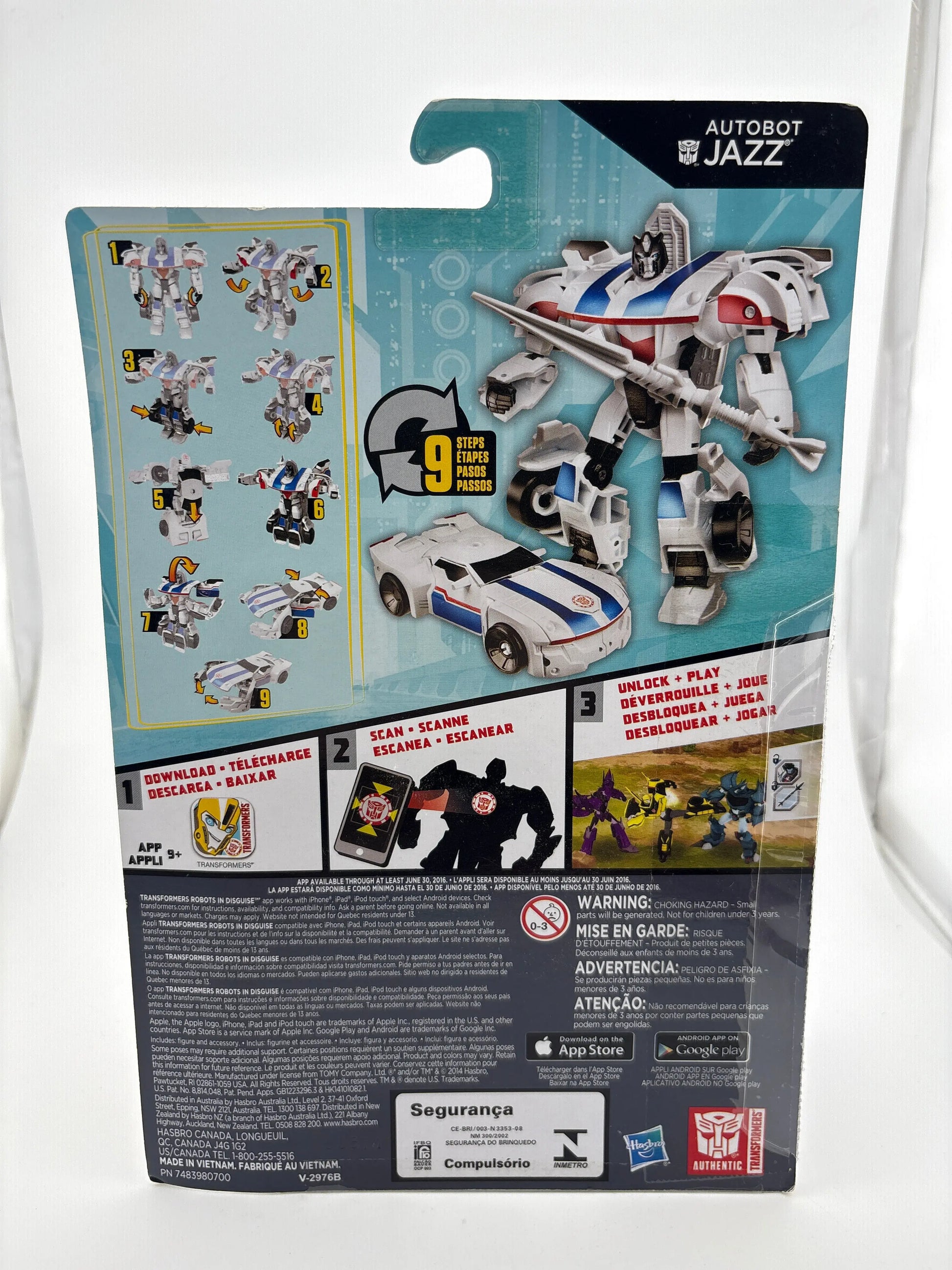 Transformers Robots in Disguise RID 2015 Deluxe Autobot JAZZ - NEW FRENLY BRICKS - Open 7 Days