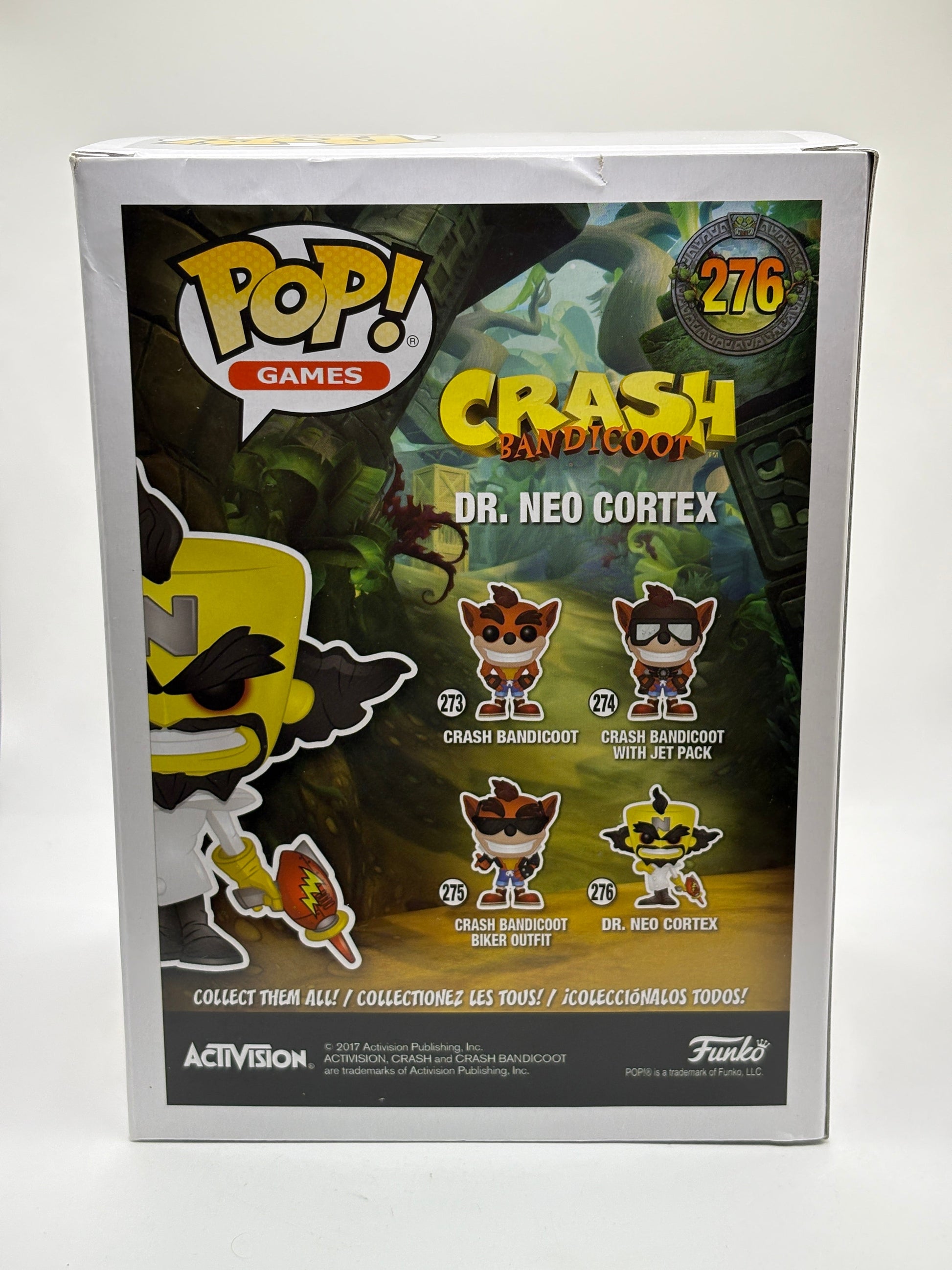 Funko POP! Crash Bandicoot #276 Dr. Neo Cortex Vinyl Figure FRENLY BRICKS - Open 7 Days