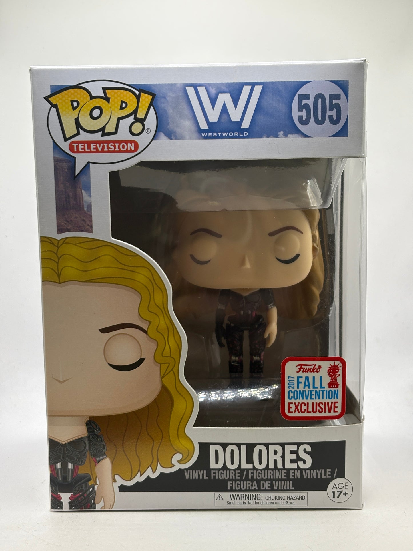 Funko POP! Television WestWorld #505 Dolores 2017 Fall Convention Vinyl Figure