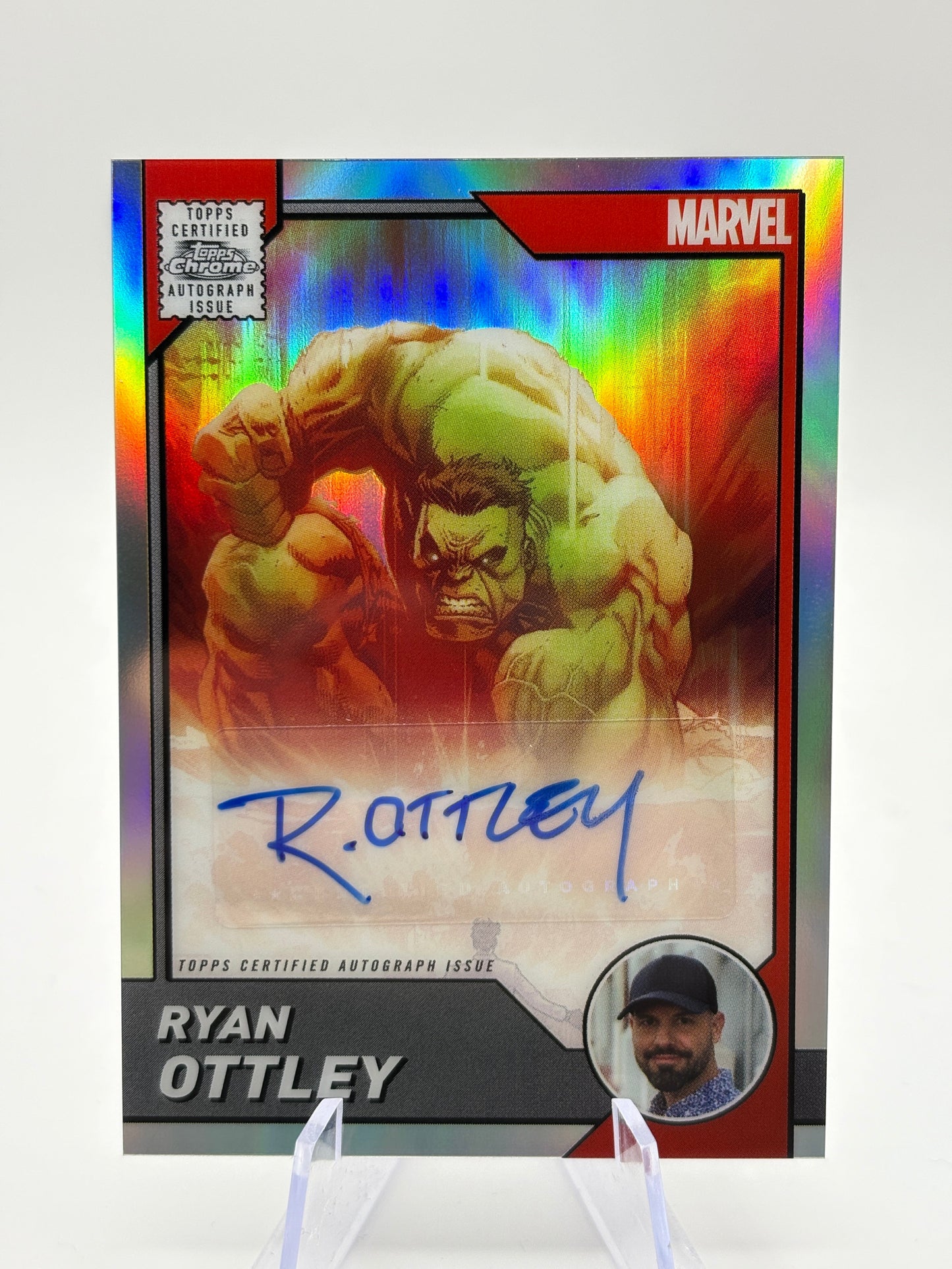 2025 Topps Chrome Marvel Ryan Ottley Artist Autograph Auto #AA-RO FRENLY BRICKS - Open 7 Days