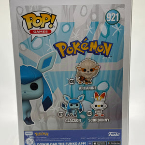 Funko POP! Games Pokemon #921 Glaceon Vinyl Figure FRENLY BRICKS - Open 7 Days