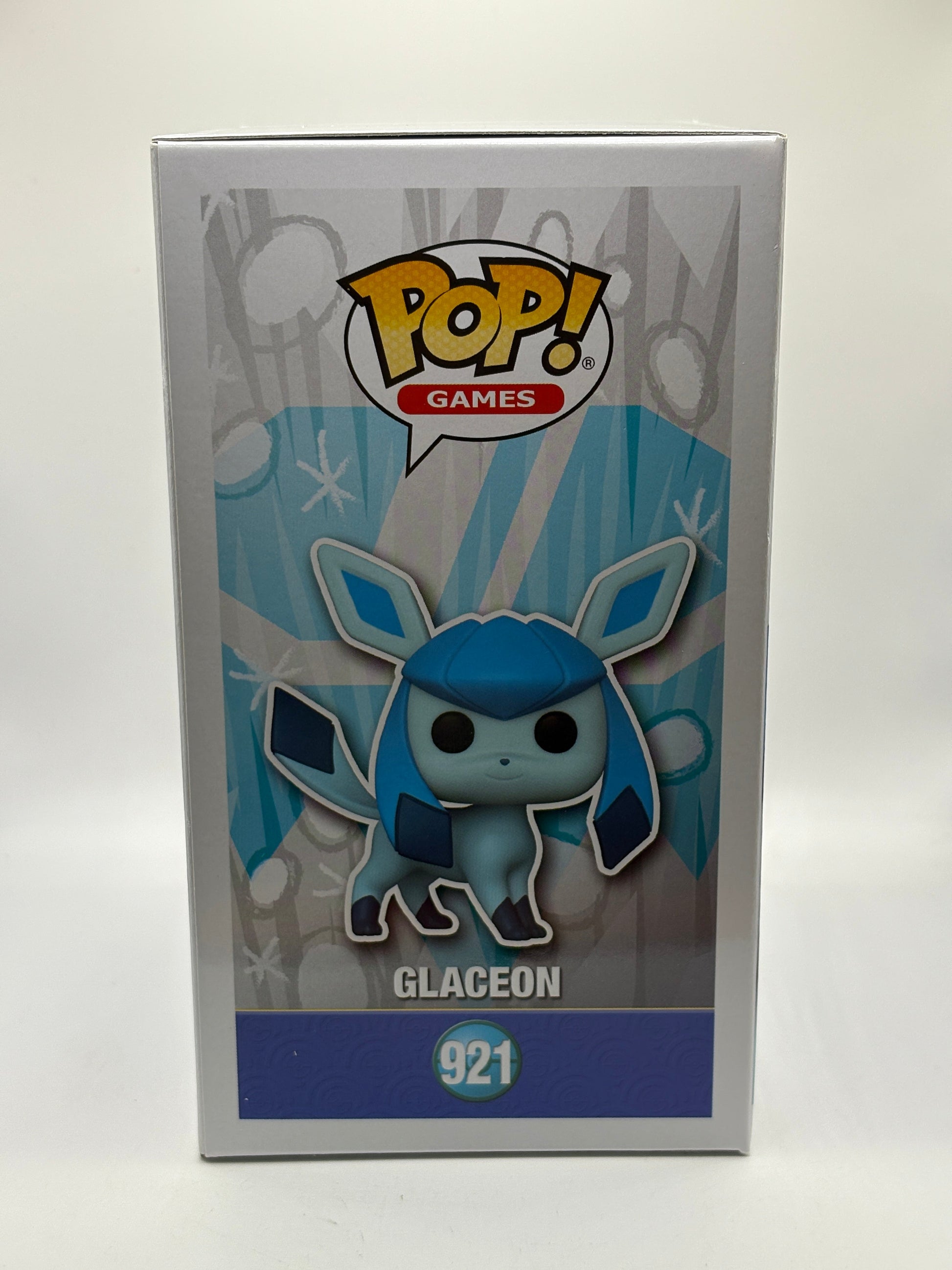 Funko POP! Games Pokemon #921 Glaceon Vinyl Figure FRENLY BRICKS - Open 7 Days