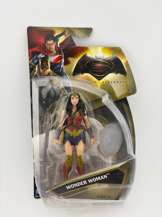 2015 Mattel DC Batman vs Superman Dawn of Justice Wonder Woman 6-Inch Figure MOC FRENLY BRICKS - Open 7 Days