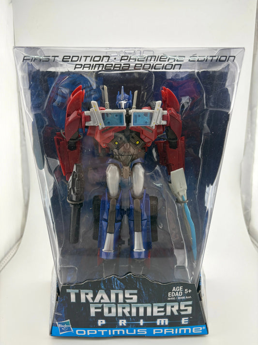 2011 Hasbro First Edition Transformers PRIME - Optimus Prime Sealed FRENLY BRICKS - Open 7 Days