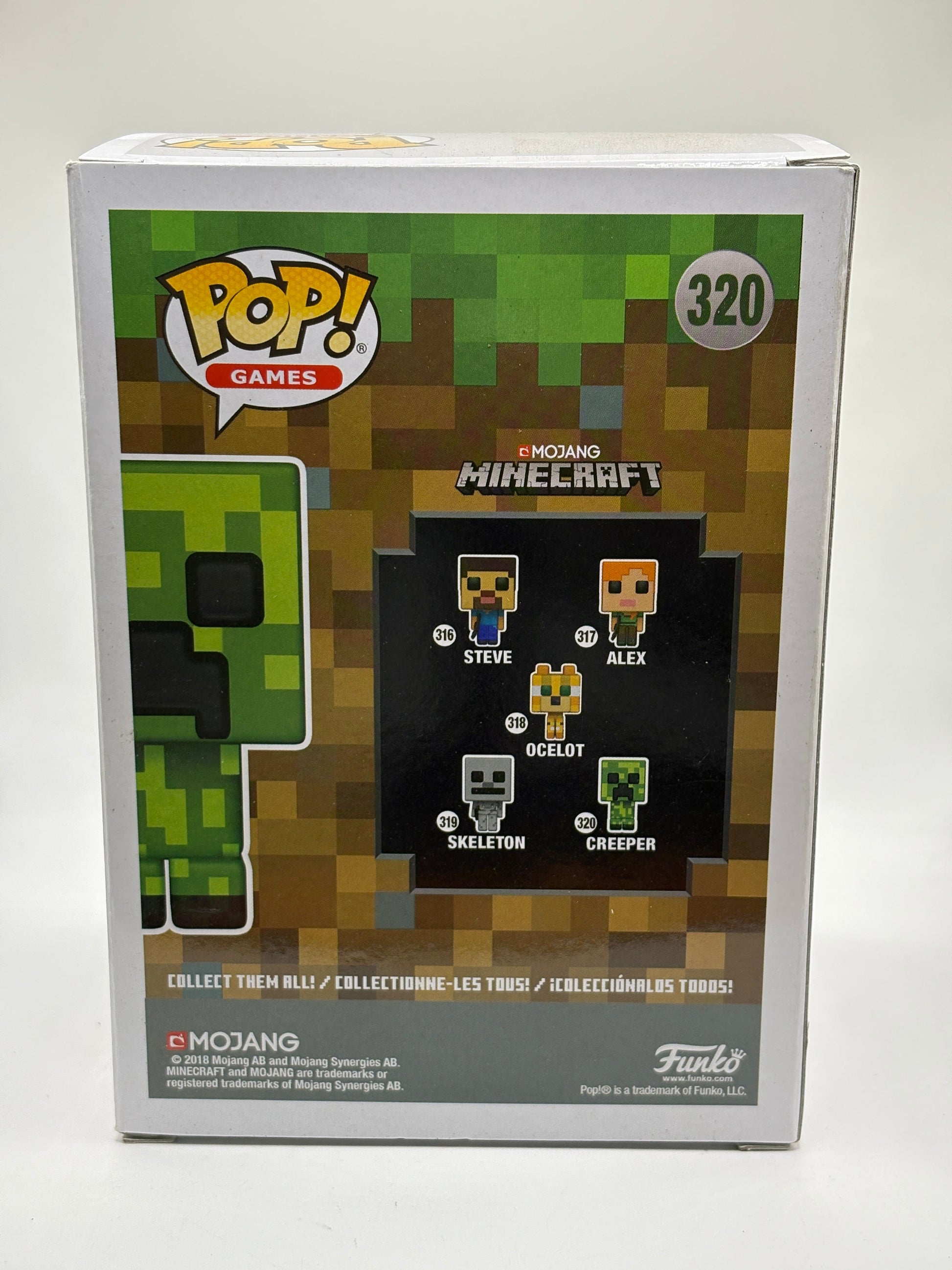 Funko POP! Games Minecraft #320 Creeper Vinyl Figure FRENLY BRICKS - Open 7 Days