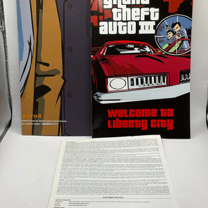 Grand Theft Auto III 3 GTA3 Sony PlayStation 2 PS2 CIB W/ Map & Manual FRENLY BRICKS - Open 7 Days