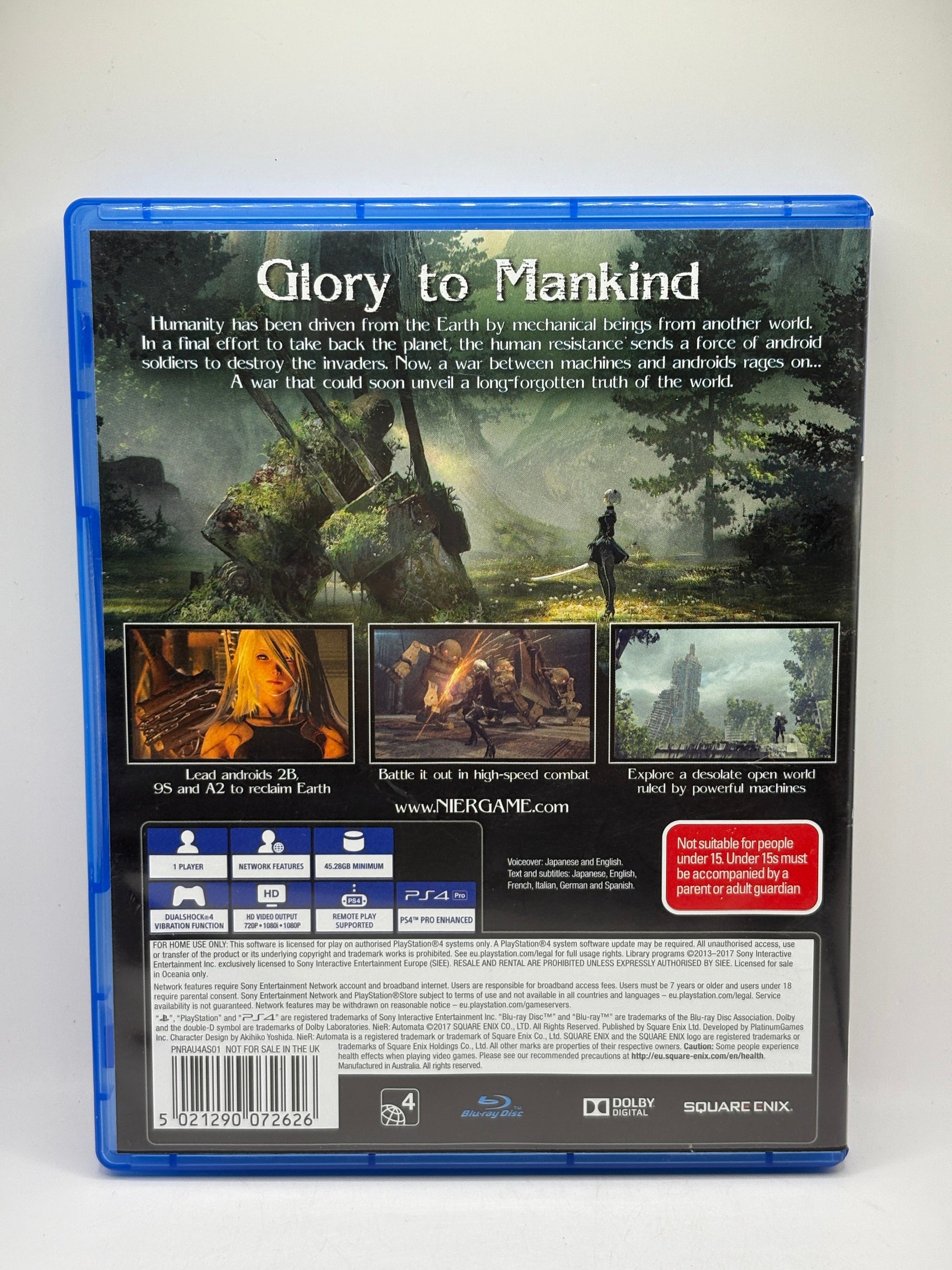 Nier : Automata Play Station 4 PS4 Video Game 2017 FRENLY BRICKS - Open 7 Days