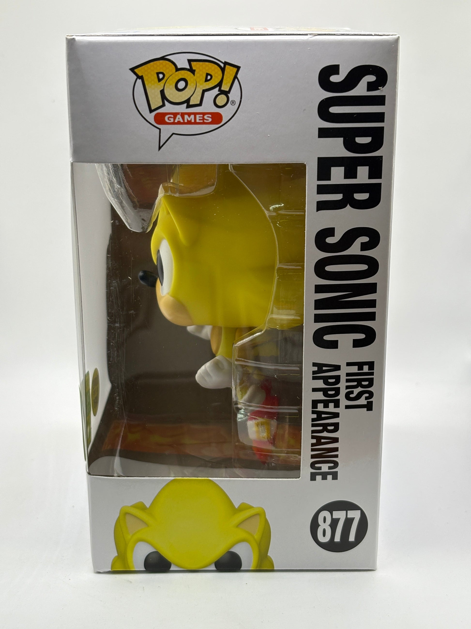 Funko POP! Games Sonic the Hedgehog #877 Super Sonic First Appearance Glow FRENLY BRICKS - Open 7 Days