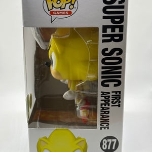 Funko POP! Games Sonic the Hedgehog #877 Super Sonic First Appearance Glow FRENLY BRICKS - Open 7 Days