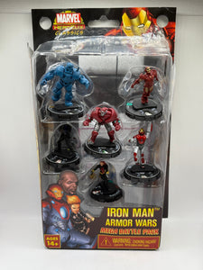 HeroClix Marvel Classic Iron Man Armor Wars Mega Battle Pack - NECA