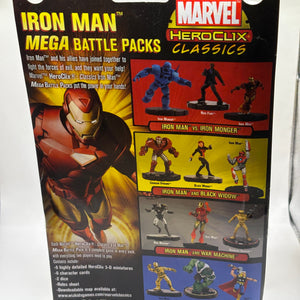 HeroClix Marvel Classic Iron Man Armor Wars Mega Battle Pack - NECA FRENLY BRICKS - Open 7 Days