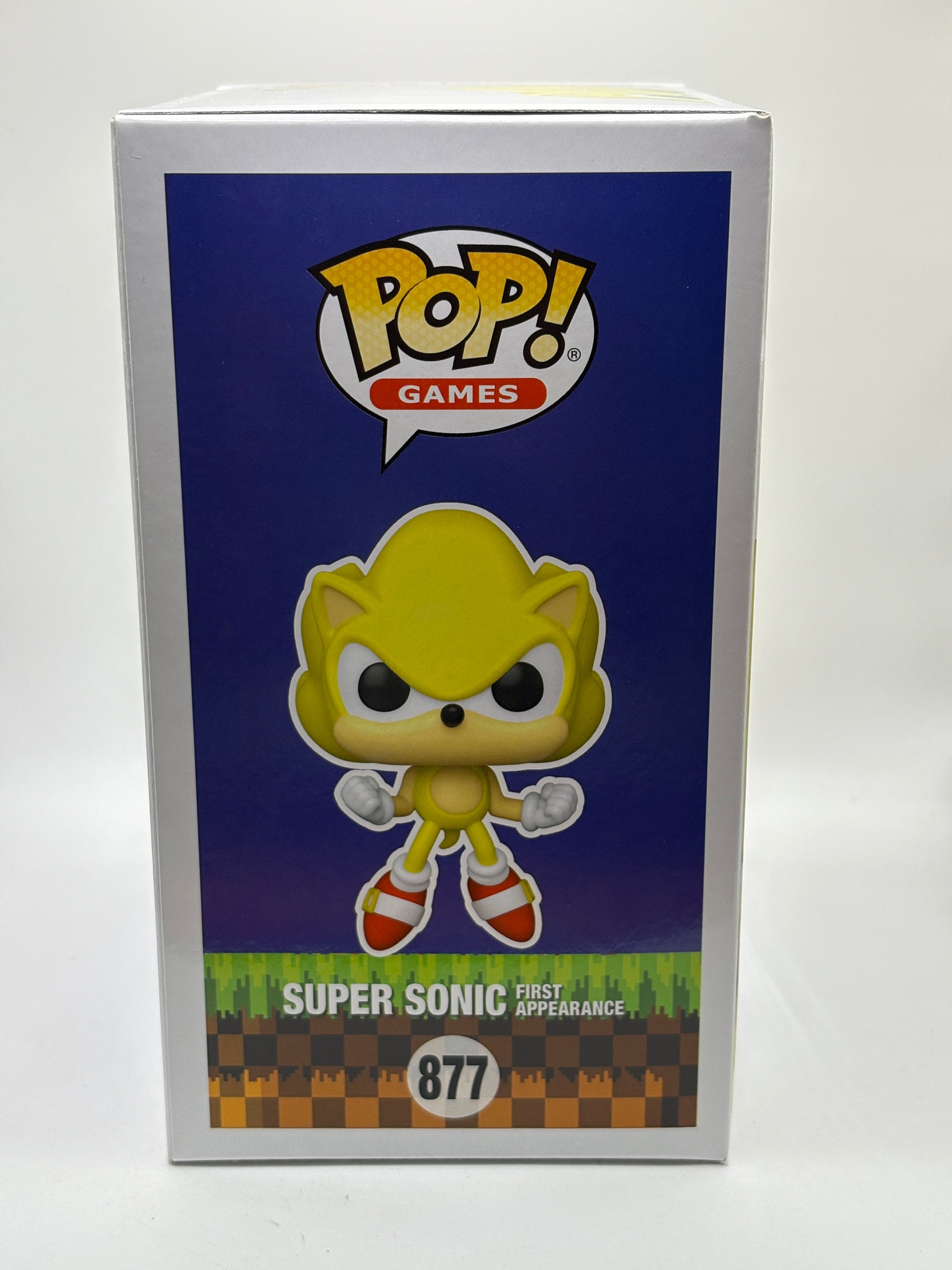 Funko POP! Games Sonic the Hedgehog #877 Super Sonic First Appearance Glow FRENLY BRICKS - Open 7 Days