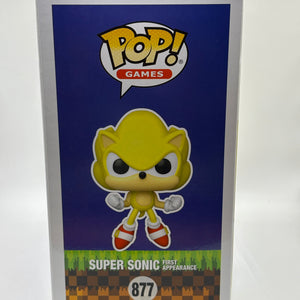 Funko POP! Games Sonic the Hedgehog #877 Super Sonic First Appearance Glow FRENLY BRICKS - Open 7 Days