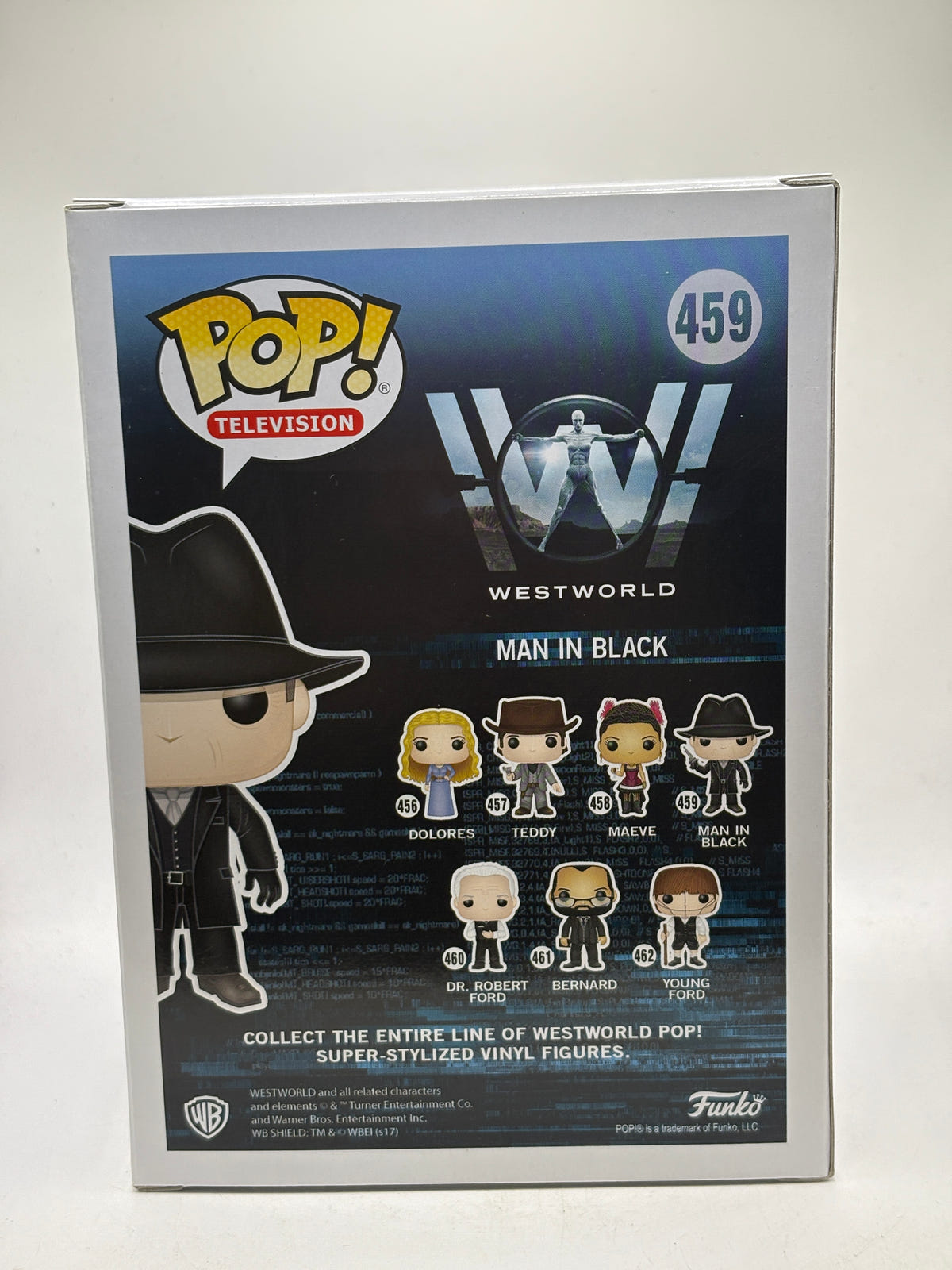 Funko POP! Television WestWorld #459 Man in Black Vinyl Figure, photo 3 image 3