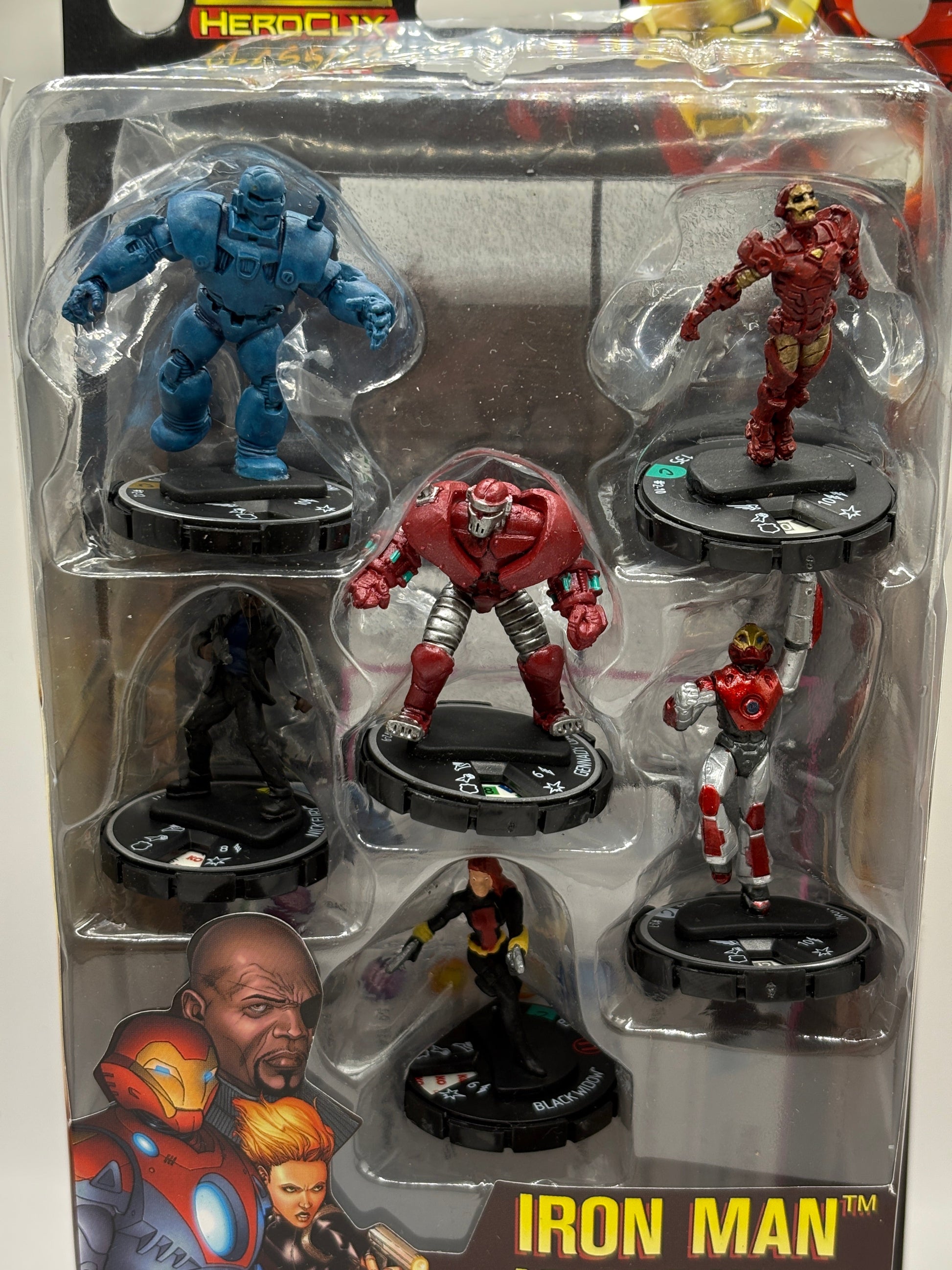 HeroClix Marvel Classic Iron Man Armor Wars Mega Battle Pack - NECA FRENLY BRICKS - Open 7 Days