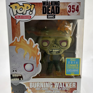 Funko POP! Television The Walking Dead #354 Burning Walker 2016 Summer FRENLY BRICKS - Open 7 Days