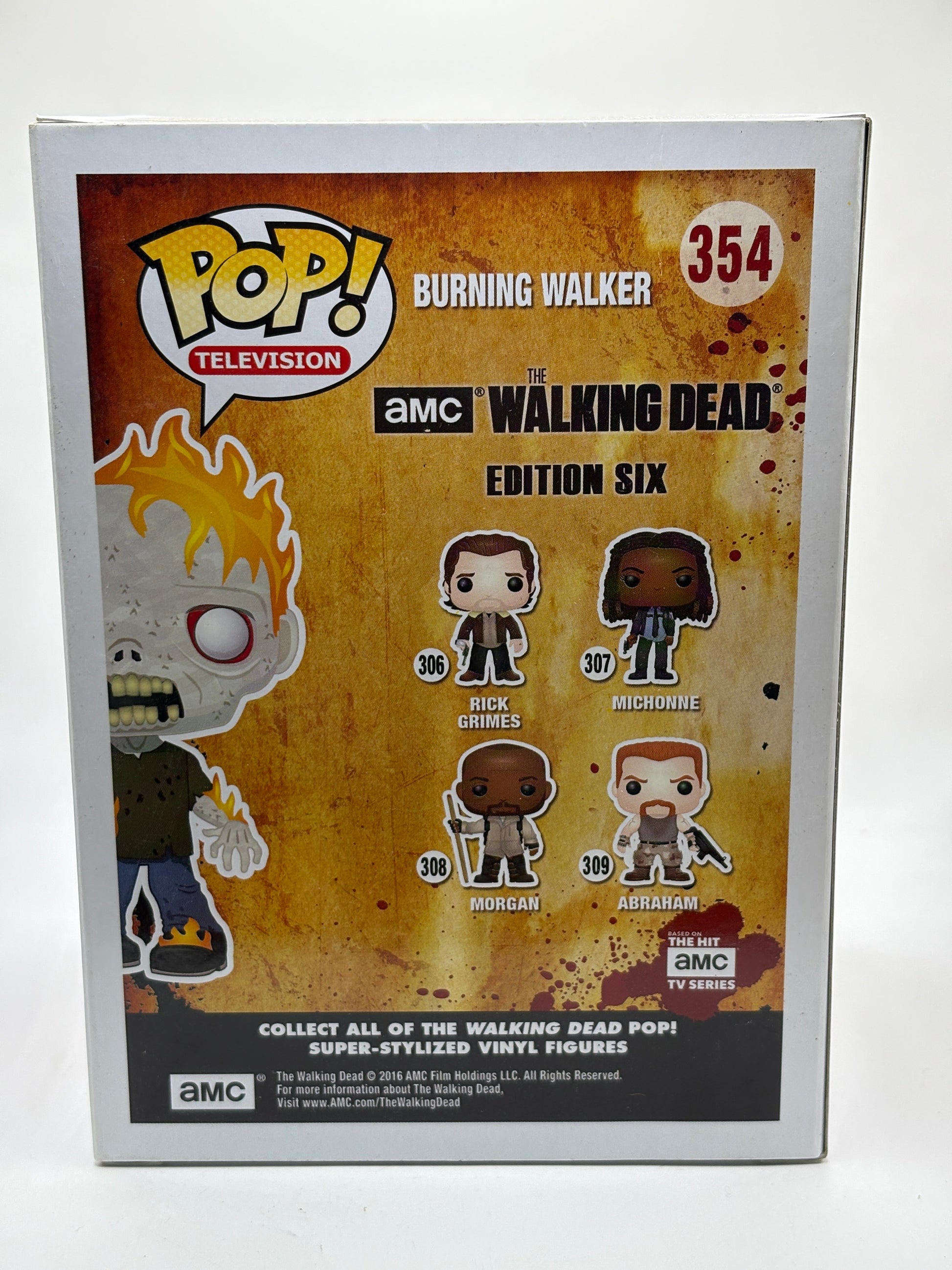 Funko POP! Television The Walking Dead #354 Burning Walker 2016 Summer FRENLY BRICKS - Open 7 Days