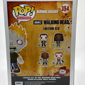 Funko POP! Television The Walking Dead #354 Burning Walker 2016 Summer FRENLY BRICKS - Open 7 Days