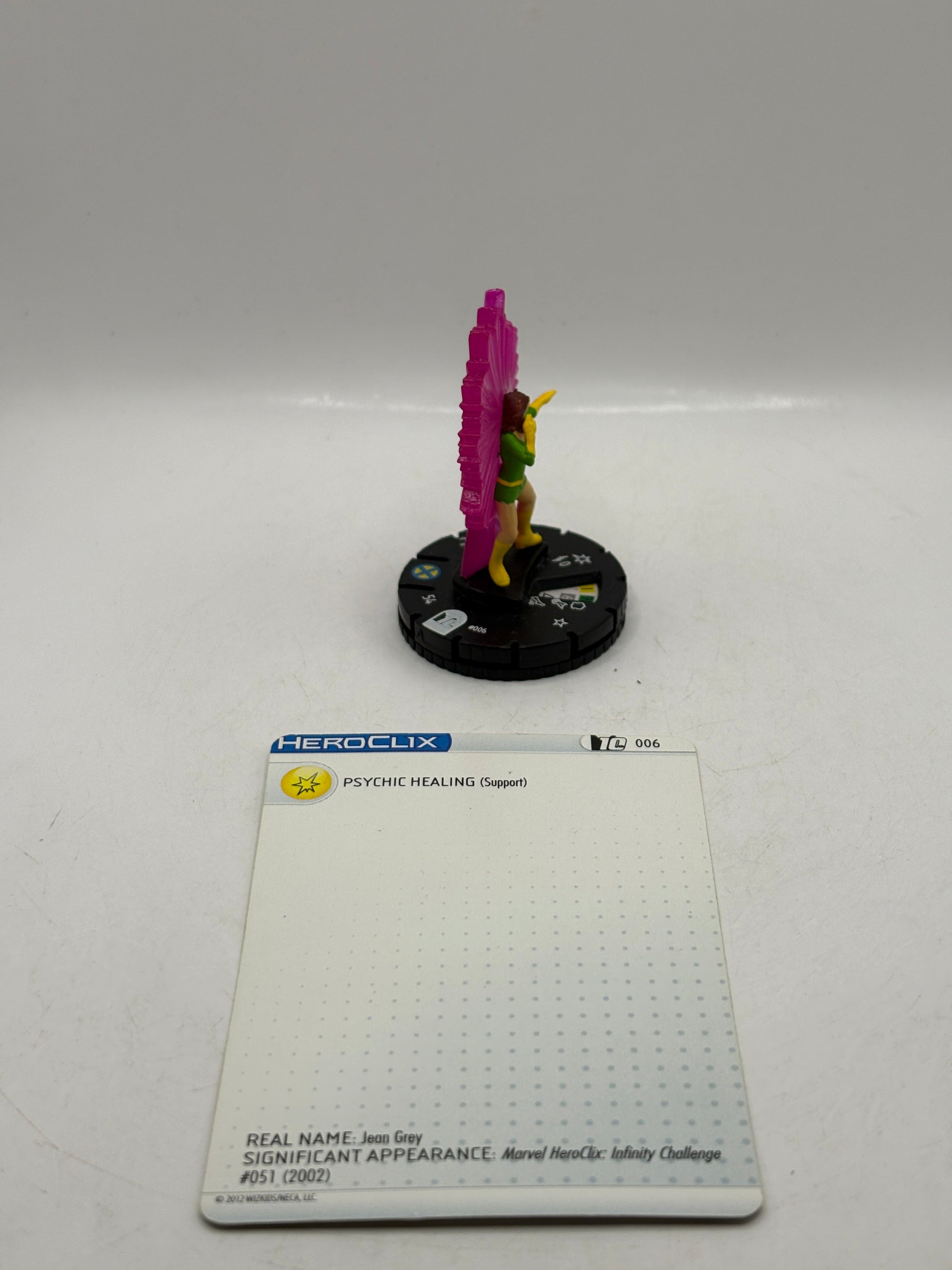 HeroClix Marvel 10th Anniversary- Marvel Girl 003 With Card Loose Figure FRENLY BRICKS - Open 7 Days