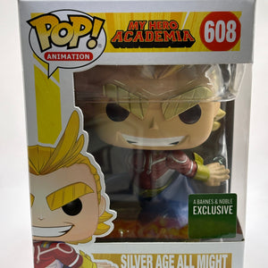 Funko POP! Animation My Hero Academia #608 Silver Age All Might Exclusive FRENLY BRICKS - Open 7 Days