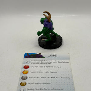 HeroClix DC Comics Maul #024 Loose Figure with Card FRENLY BRICKS - Open 7 Days
