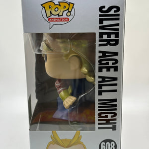 Funko POP! Animation My Hero Academia #608 Silver Age All Might Exclusive FRENLY BRICKS - Open 7 Days